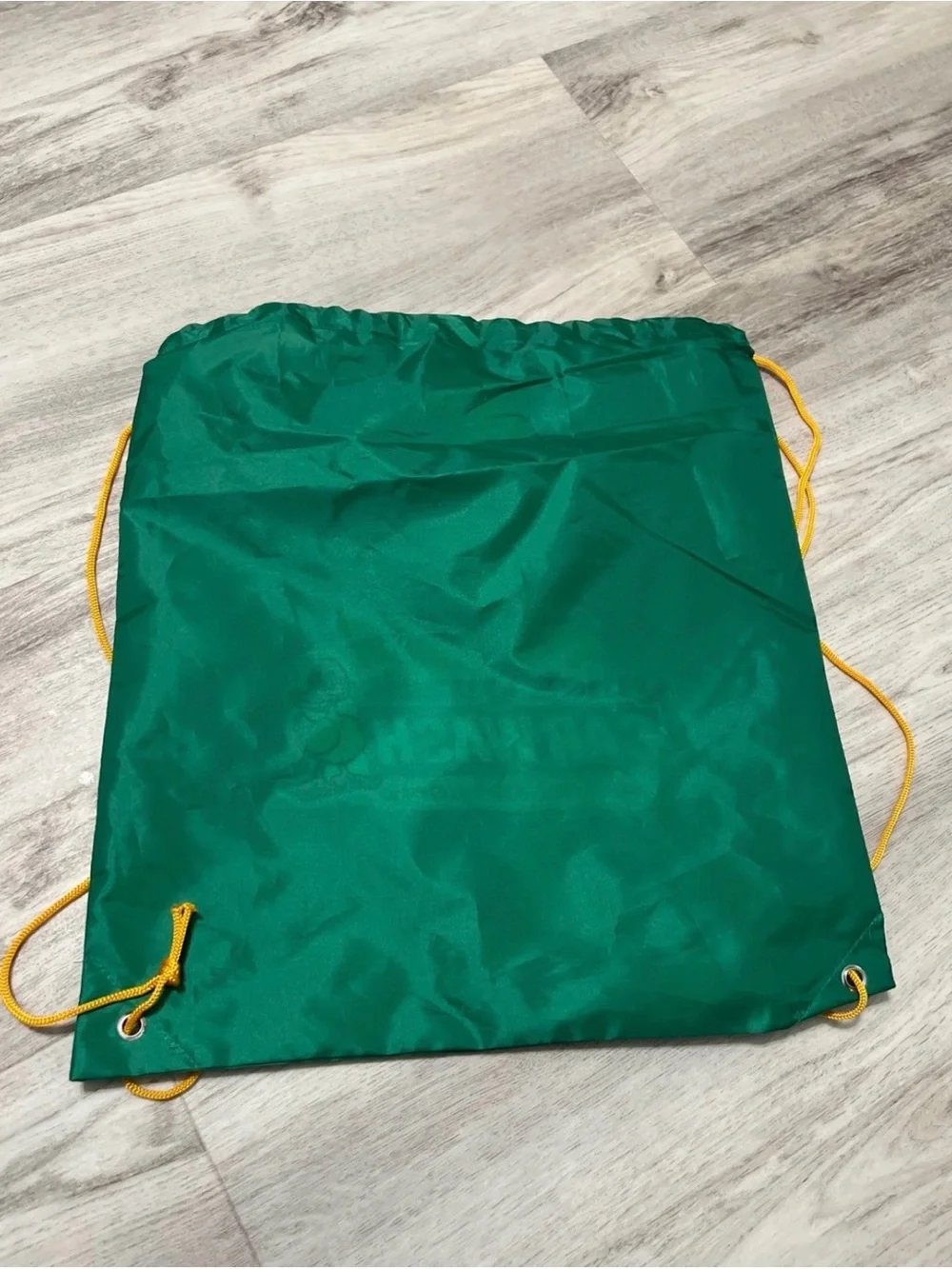 Green Drawstring Bag
